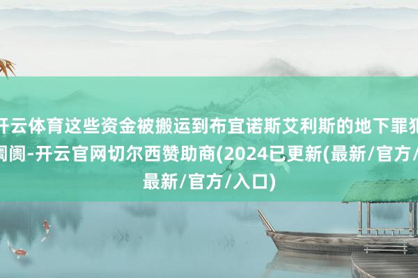 开云体育这些资金被搬运到布宜诺斯艾利斯的地下罪犯金融阛阓-开云官网切尔西赞助商(2024已更新(最新/官方/入口)
